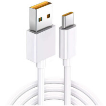 Oppo DL136 Supervooc Super Hurtigt USB til USBC Type C Kabel 65W 1m Kabel Hvid