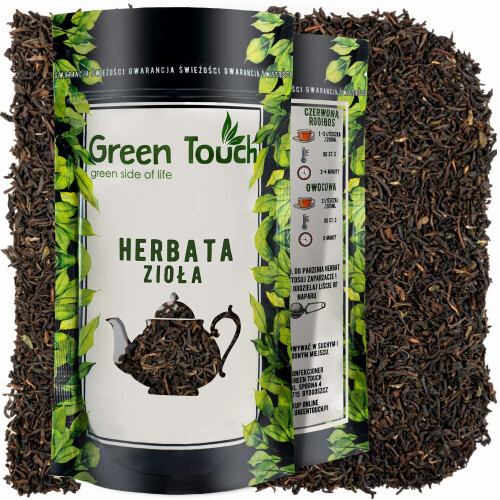 Sort indisk løs te Darjeeling Himalayan Second Flush 50 g