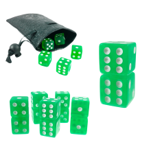 Træalfer RPG terning sekssidet D6 1,6 cm