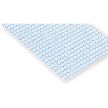 Dekorative krystaller til dekoration 4 mm blå, 1 pakke.
