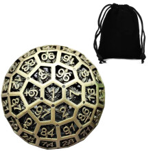 RPG Terning Metal Hundred-Sided Die D100 Dragon's Nest
