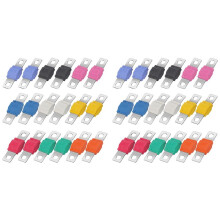 36 Stuks AMI/Midi-Zekering, 12V-58V Koperen Geplateerde Hoge Stroom, Opschroefbare -Zekering, Assortiment, voor Auto'S, Vrachtwagens, Boten en