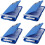 4X Clip Board Organizer Clipboards with Storage Nursing Clipboard Foldable File Folder Plastic Clipboard () 1