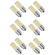 12 Pack 4W Dimbare LED E17 Magnetron Oven Lamp, Daglicht 6000K 40W Halogeen Equivalent Licht, Keramische E17 LED Lamp
