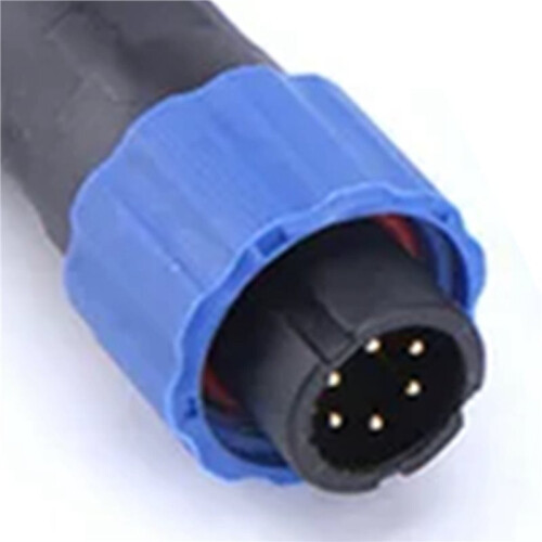5X SP13 Waterproof Connector IP68 6 Pin Cable Connectors Male/Female Plug and Socket Nut/Flange/Docking