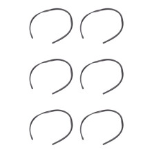 6X Silicone Recambio de Cuchilla de Limpieza de Repuesto de VehÍculo Universal de 28 mm y 6 mm