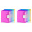 20 Pack File Folders, 11 Ring Plastic Envelopes, Clear Folder for Documents with Label, 3 Ring Binder Pocket Organizer 1
