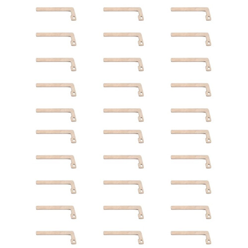 30PCS Car  Remote Emergency Key Blade for  E5 Replacement Spare Key