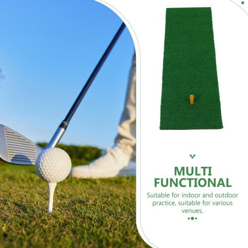 1Indoorputtingmat Nylon En Plastic Golf Training