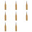 8X ECU Cover Open Remove Tool for Fgtech Galletto 4 V54 Extractor Screwdriver Diagnostic Tool Gold 1