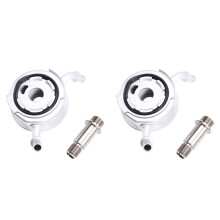 2X 68271639AB 68271639AC 68271639AD 68271639 Oil Radiator Oil Cooler for Wagoneer 2022-2023 Ram 1500 2017-2024
