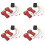4X 12V 24V Wireless Winch Remote Control Set Electric Winch Control Kit Winch Remote Receiver for  Off-Road 1