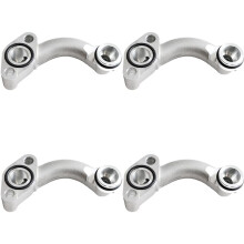 4X Tuyau de Dérivation de Liquide de Refroidissement en Aluminium pour Moteur pour Grand Cherokee 68211200AC