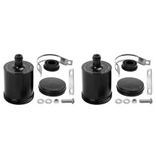 2X Motorcycle Brake Fluid Reservoir Fluid Cup Oil Reservoir Tank for Front Brake Small Oil Pot Aluminum Alloy