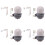 4X Brushless Synchronizer for Industrial Sewing Machine,  Saving, Motor External Fixed Needle Device 1