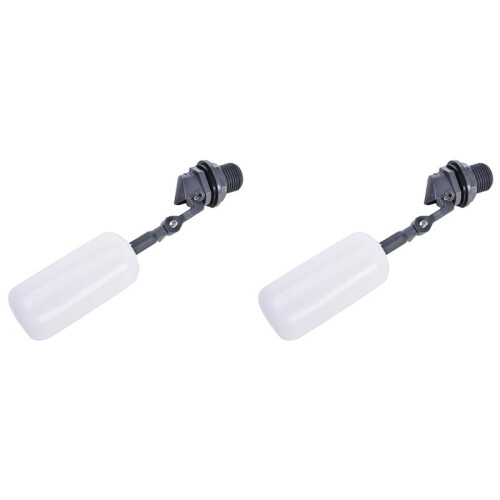2X DN15 Adjustable 1/2inch Floating Auto Fill Valve Automatic Fill Tank Water Level Control 1/2in Thread
