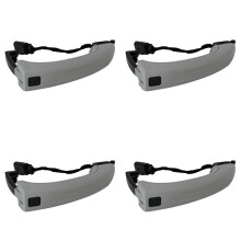 4X 4L0837205B Outside Door Handle W/Key Button Exterior Door Handle for Q7 2007-2015 4L0837207A 4L0 837 205B