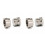 2X Syrgassensorpropp Mutter Monteringslock Kit Pluggmutter Plugg Bredbandsmutterpassning Svetsproppar M18X1.5 Passar för Bil 1