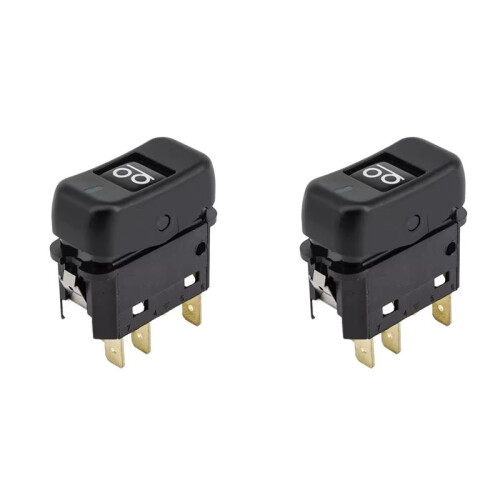 2X  Button for - 0035450207 Lamp  Button 5 Pins Car Accessories