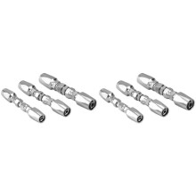 6x Reusable Hydraulic Hose Fittings Repair Kit,1/4In,3/8In,1/2In ID Hydraulic Hose Fittings,Hydraulic Hose Field