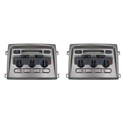 2X 55900-60850 Dashboard Air Conditioning Control Panel for  LC100 Land  1998-2007