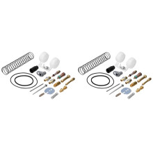 2X Carburetor Repair Kit Main Jet Needle Float Mixture Screw for Racing Dellorto PHBH PHBL