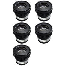 5pcs 10X Stand Measuring Magnifier Scale Loupe Magnifying Glass 10X with Scaled Magnifier