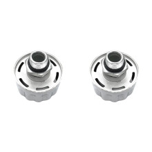 2X Hydraulics Breathers Cap Tank Oil Cap,Metal Vent Breather Cap for Reservoir Tank Filter Excavator Accessories