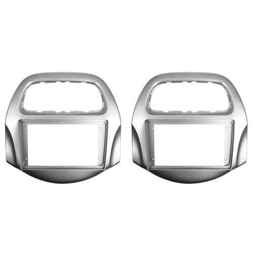 2X Fáscia de Rádio de Carro para DAEWOO MATIZ /  SPARK / BAIC / BEAT (9 Polegadas) 2018+ Android MP5 Player Stereo Panel Frame