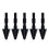 For   Stylus Pen Nib 5Pcs Replaceable High Sensitivity Writing Drawing Tablet Pencil Tip Accessories,Black D 1