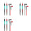 3X Multimeter Test Leads Silicone  1000V 20A Needle-Tip Probe Tester Multimeter Cable 1