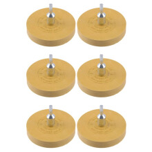 6X Car Decal Remover Pneumatic Rubber Remover Wheel Film Glue Removal Eraser Scraper Plate Paint Cleaner Polishing Tool