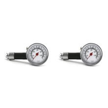 2X Car Bike Motorcycle Air Pressure Tester 0-100Psi Tire Pressure Monitor Air Pressure Tester