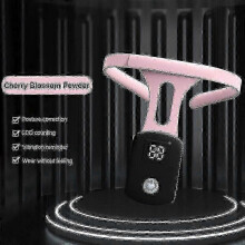 (Pink) 4 Color Mericle Ultrasonic Portable Lymphatic Soothing Body Shaping Neck Instrument Hot 25-26s