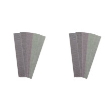 20 Pcs 400X70mm Mesh Abrasive Dust Free Sanding Discs Anti-Blocking Dry Grinding Sandpaper 80 to 320 Grit Hook Loop