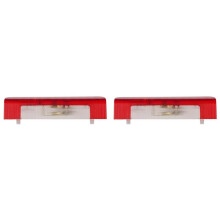 2X Fits for Pathfinder Altima Murano 2013-2018 Red Interior Courtesy Door Light 26420-3JA0B 26420-4RK0A