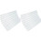 40pcs Plastic 30-Hole Loose Leaf Binders Ring Combs 85 Sheets Capacity for DIY Notebook Album Transparent 1