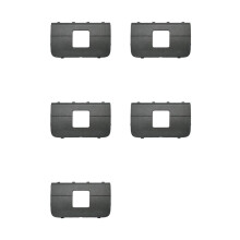 5X for H9 Car Trailer Cover Rear Bumper Trailer Hook Square Cover Decoration New High Quality Auto Parts