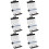 6X Desktop Document Holder Stand with 7 Adjustable Positions,File Organizer Management Copyholder 1