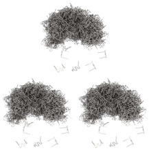 3000Stuks 0.6Mm S Wave Nietjes voor Auto Bumper Carrosserie Plastic Nietmachine Reparatie Kit 0.6Mm Wave Nietjes Soldeergereedschap