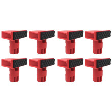 Plastics Bench Dogs, 20mm Woodworking Bench Stops with Silicone Gaskets for Clamp Workbench - Workshop Tools 8Pcs