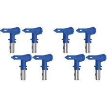 8 Stück Airless-Farbspritzgeräte, Farbspritzgerät, Spritzmaschinenteil für Häuser, Gebäude, Terrassen, Zäune (211,313,415,517)