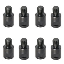 8 Uds 5/8 Pulgadas-11 una M14 Adaptador Amoladora Angular Adaptador Convertidor de Rosca Conector de Eje para Brocas de Diamante