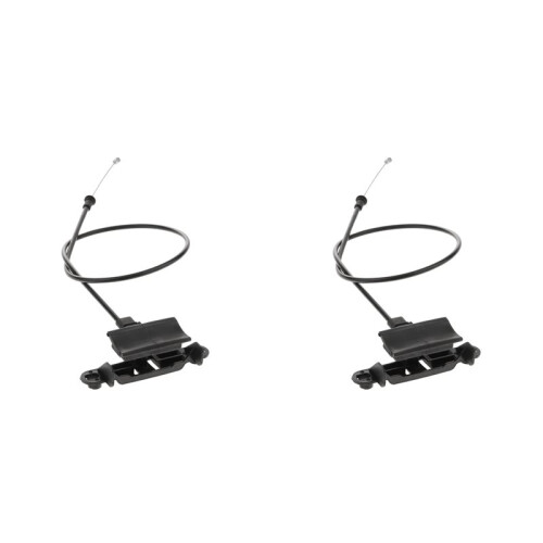 2X Car Hood Release Cable Hood Pull Cable 51237164798 for  E70 E71 X5- X6 2007-2014