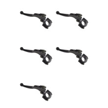 5X Motorfiets Zwart Koppeling Remhendel Hendel Zitstok voor CRF XR 80 100 CRF80 XR200 SSR 125Cc