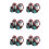12Pcs/Lot JYY Small Ink Pump for  Wit Color Human  Phaeton Solvent Plotter Printer 3W 24V100-200Ml 1