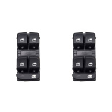2X Auto Fenster Steuerung Schalter Paneel Knopf Elektrisch Master Power für A4 B8 A5 Q5 2007-2012 8K0959851D