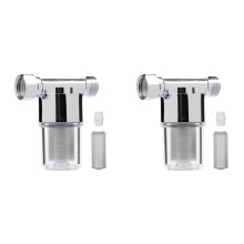 2X 40Micron Sediment Filter,Sediment Water Filter for Washing Machine,Shower,Gardens,Well Water Traps Sand Particles