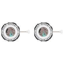2X Watch Movement,Three Hands Movement Movement Quartz Watch Movement, SL28 for Watch Repair Men(Single Calendar)