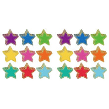 216 Pcs Colorful Paper Star Multicolor Paper Star Cut Outs Confetti for Bulletin Board DIY Crafts School Wall Decoration